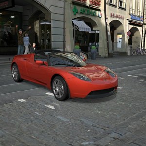 Gran Turismo 5 - Tesla Roadster